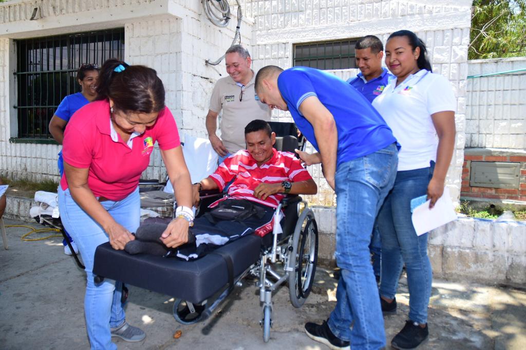 Entregas de ayudas técnicas