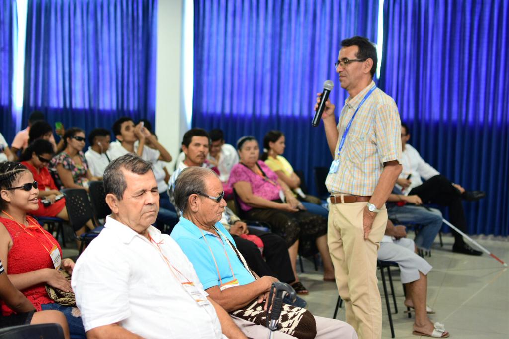 Reunión de Asociación de Personas con Discapacidad Visual de Ciénaga