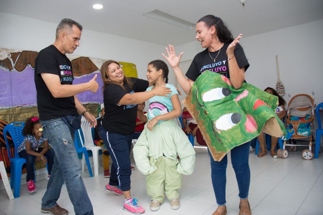 Talleres de artes escénicas para infantes con discapacidad