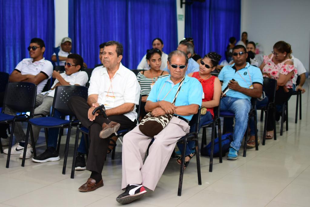 Reunión de Asociación de Personas con Discapacidad Visual de Ciénaga
