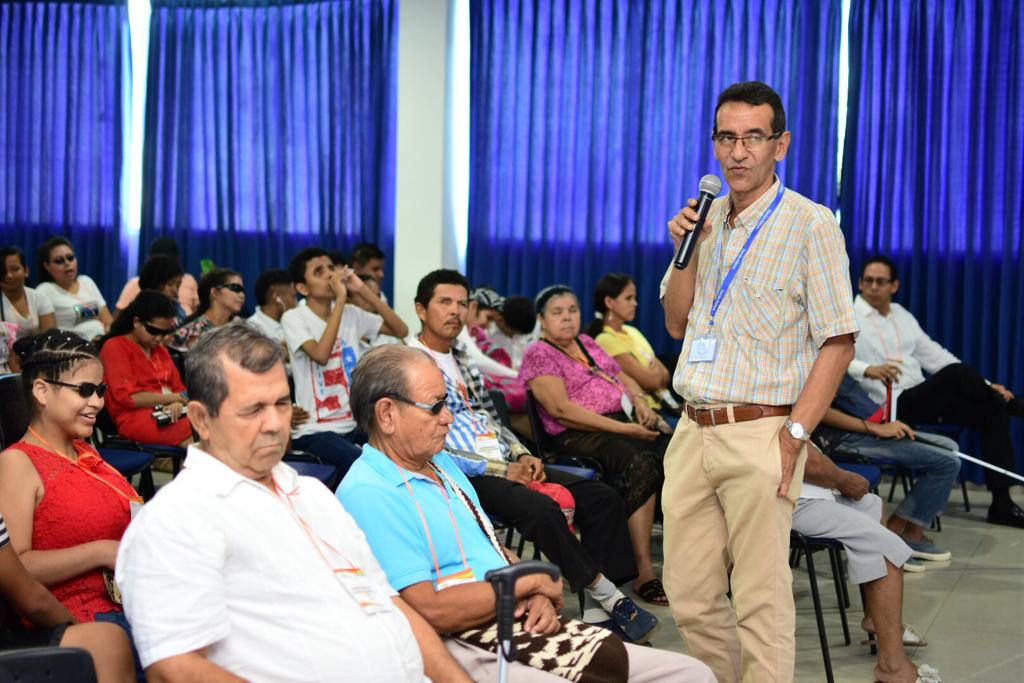 Reunión de Asociación de Personas con Discapacidad Visual de Ciénaga
