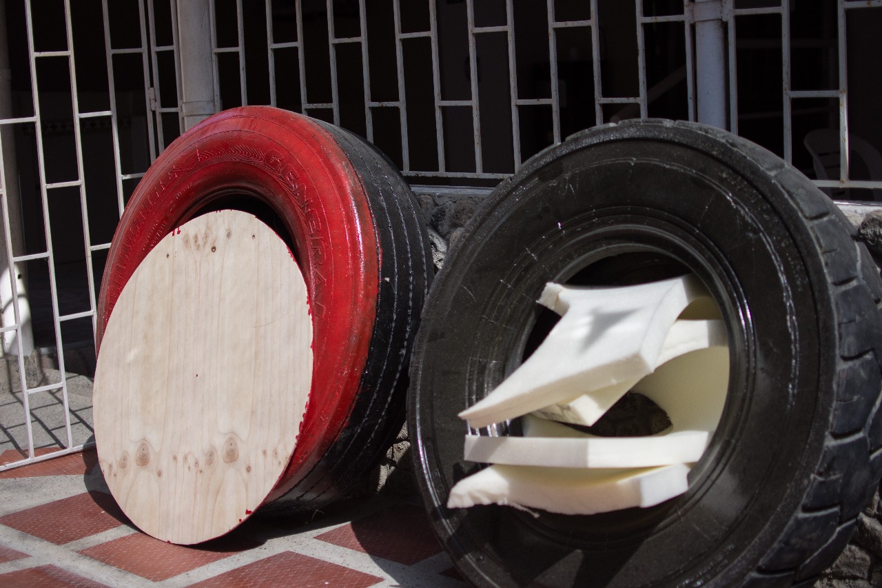 Taller de manualidades con materiales recuperados y reciclados