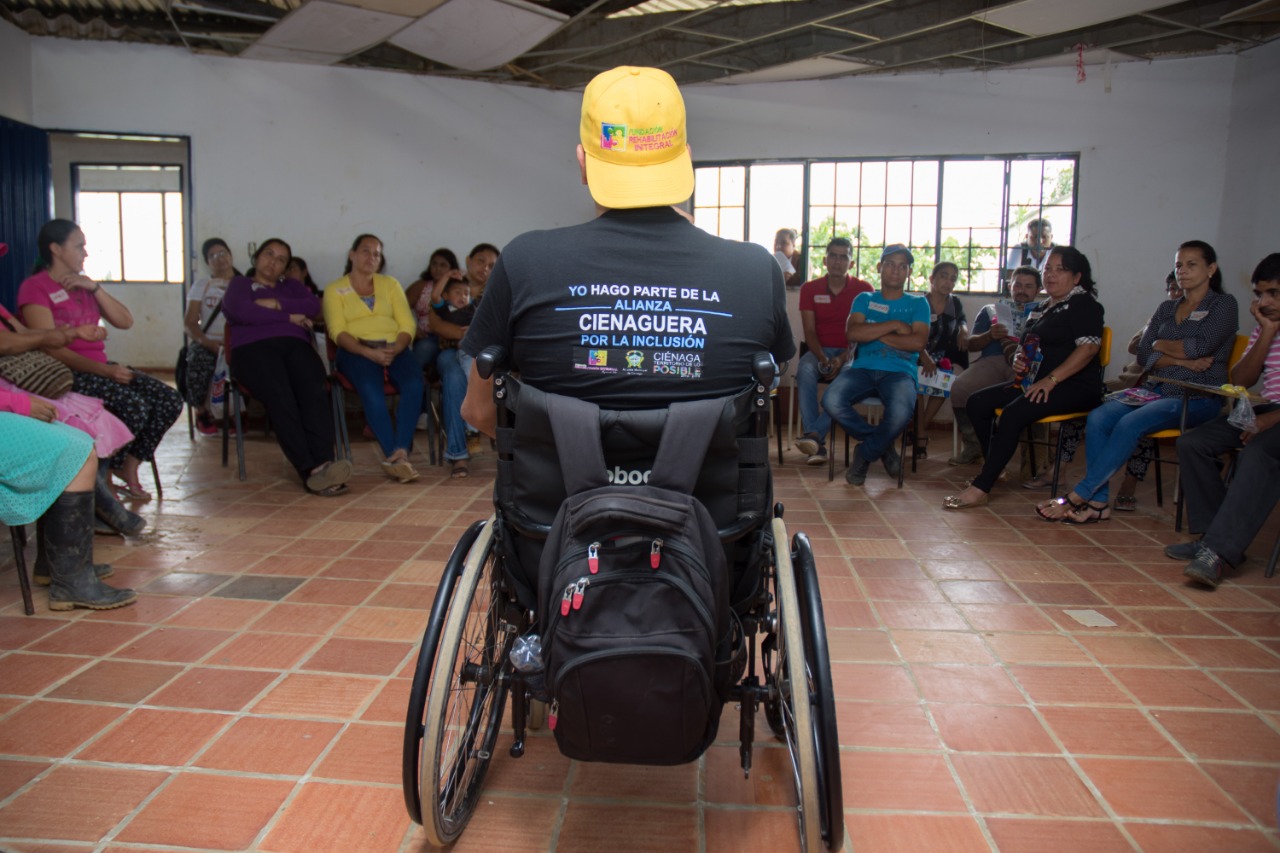 Socialización de la estrategia Rehabilitación Basado en San Javier