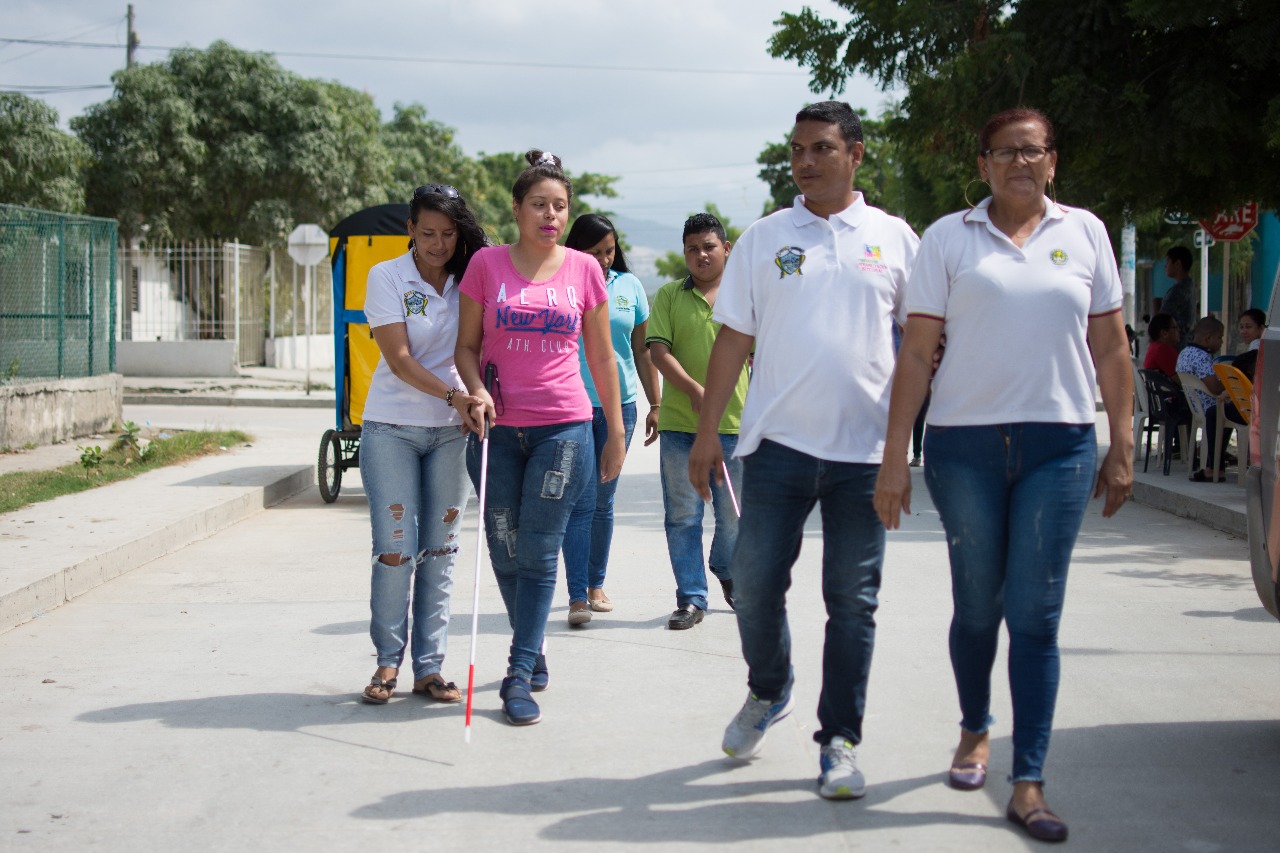 talleres de orientación, movilidad y técnicas de la vida diaria para población con discapacidad visual