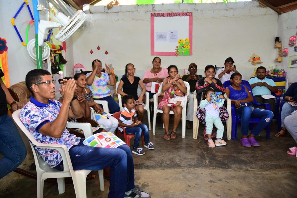 Socialización sobre la estrategia RBC en la zona rural de Ciénaga