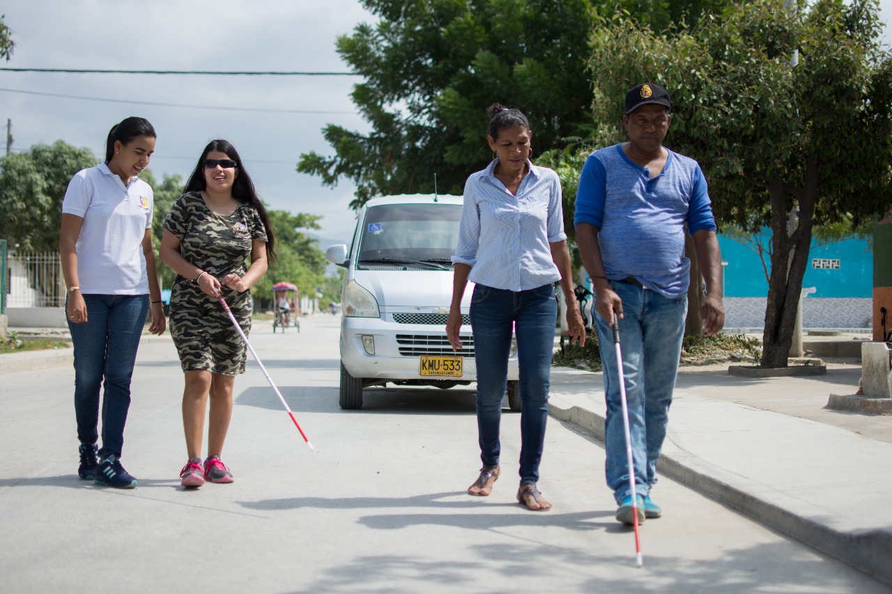 talleres de orientación, movilidad y técnicas de la vida diaria para población con discapacidad visual