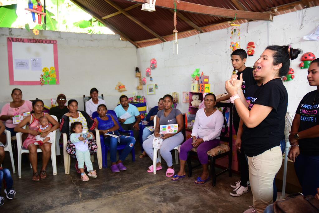 Socialización sobre la estrategia RBC en la zona rural de Ciénaga