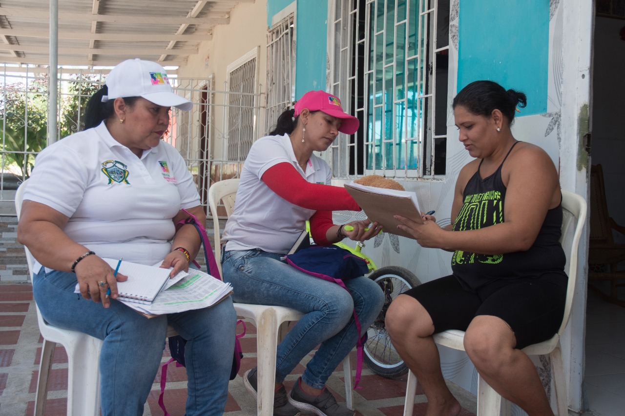 Facilitadoras de la ‘Alianza Cienaguera por la Inclusión’