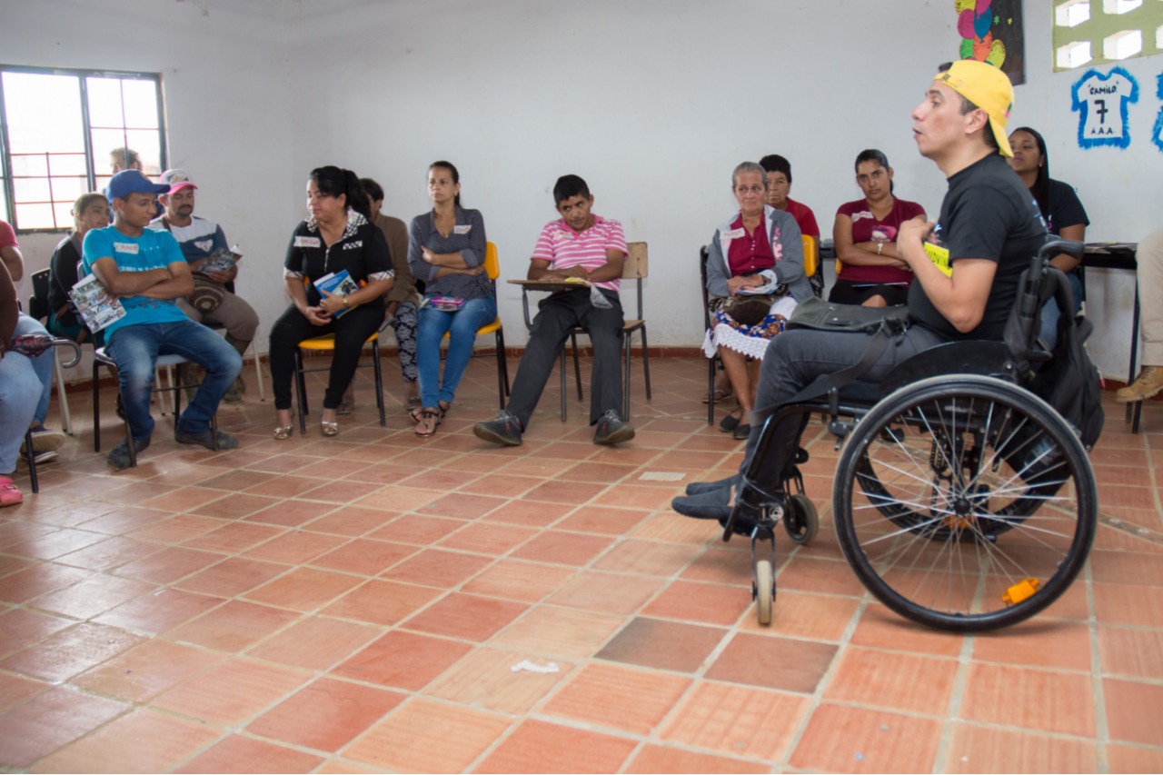 Socialización de la estrategia Rehabilitación Basado en San Javier