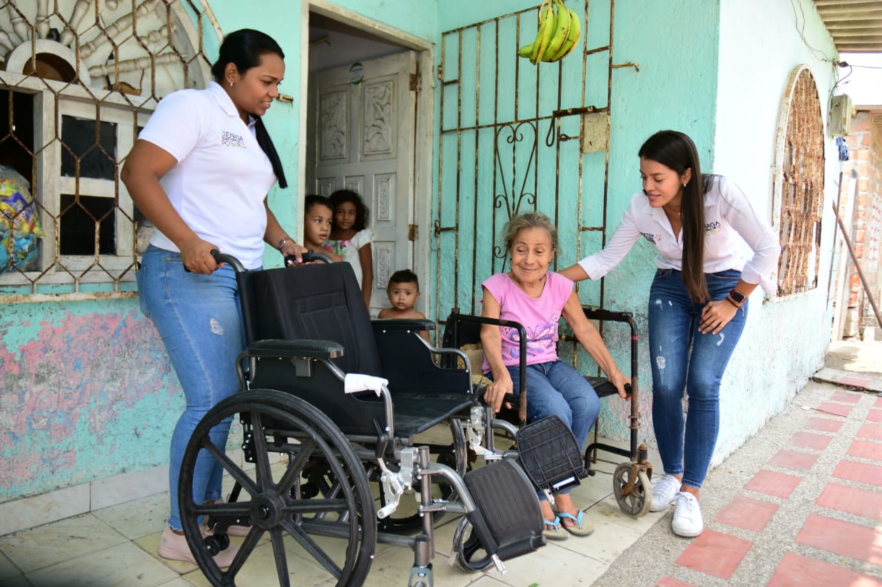 Entregas de ayudas técnicas personalizadas