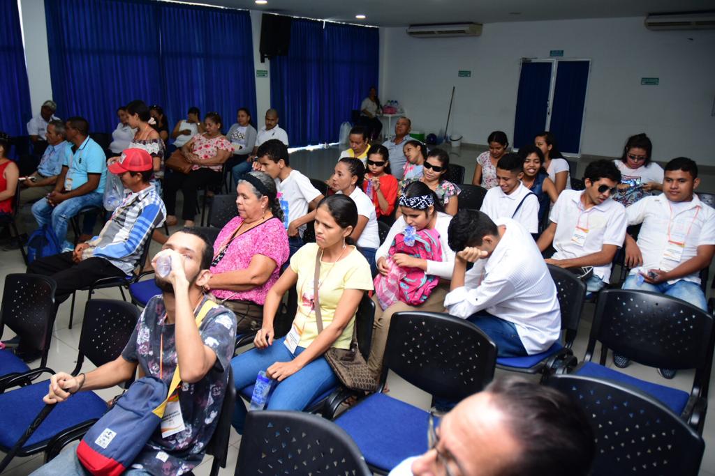 Reunión de Asociación de Personas con Discapacidad Visual de Ciénaga