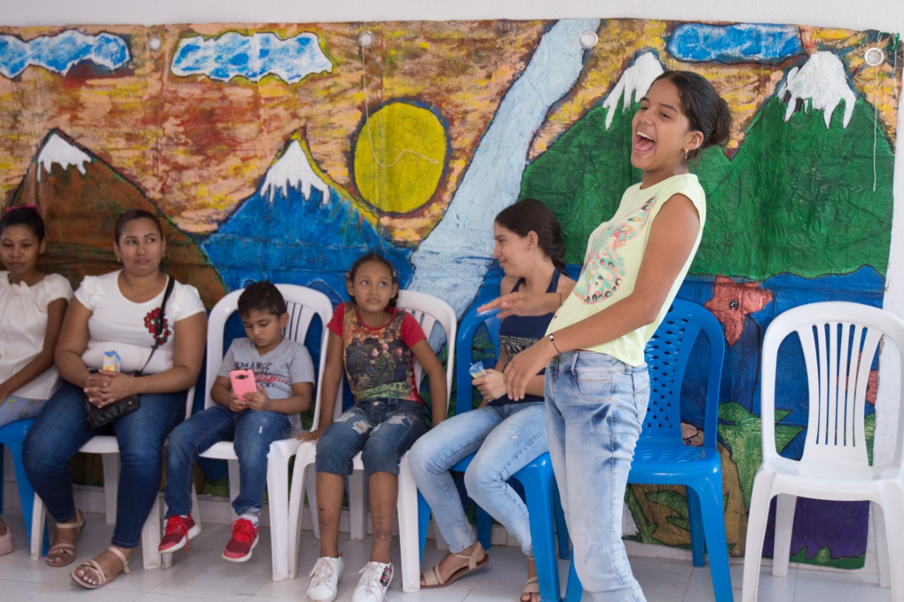 Talleres de artes escénicas para infantes con discapacidad