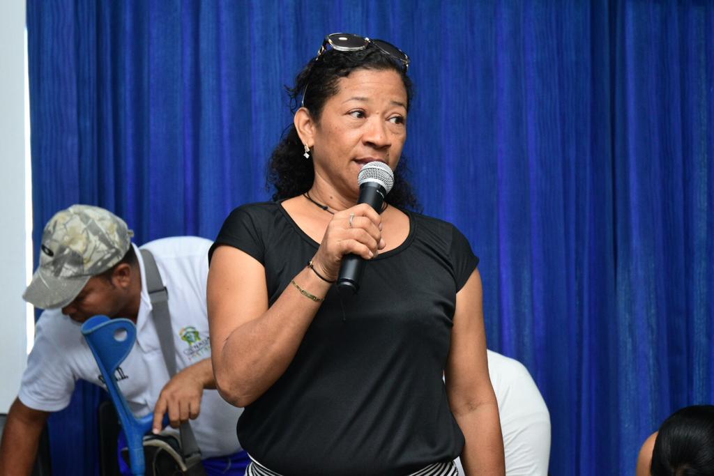 Reunión de Asociación de Personas con Discapacidad Visual de Ciénaga
