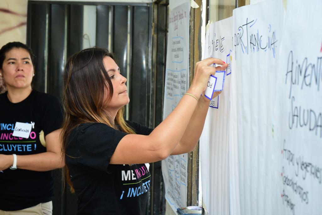 Taller sobre alimentación saludable
