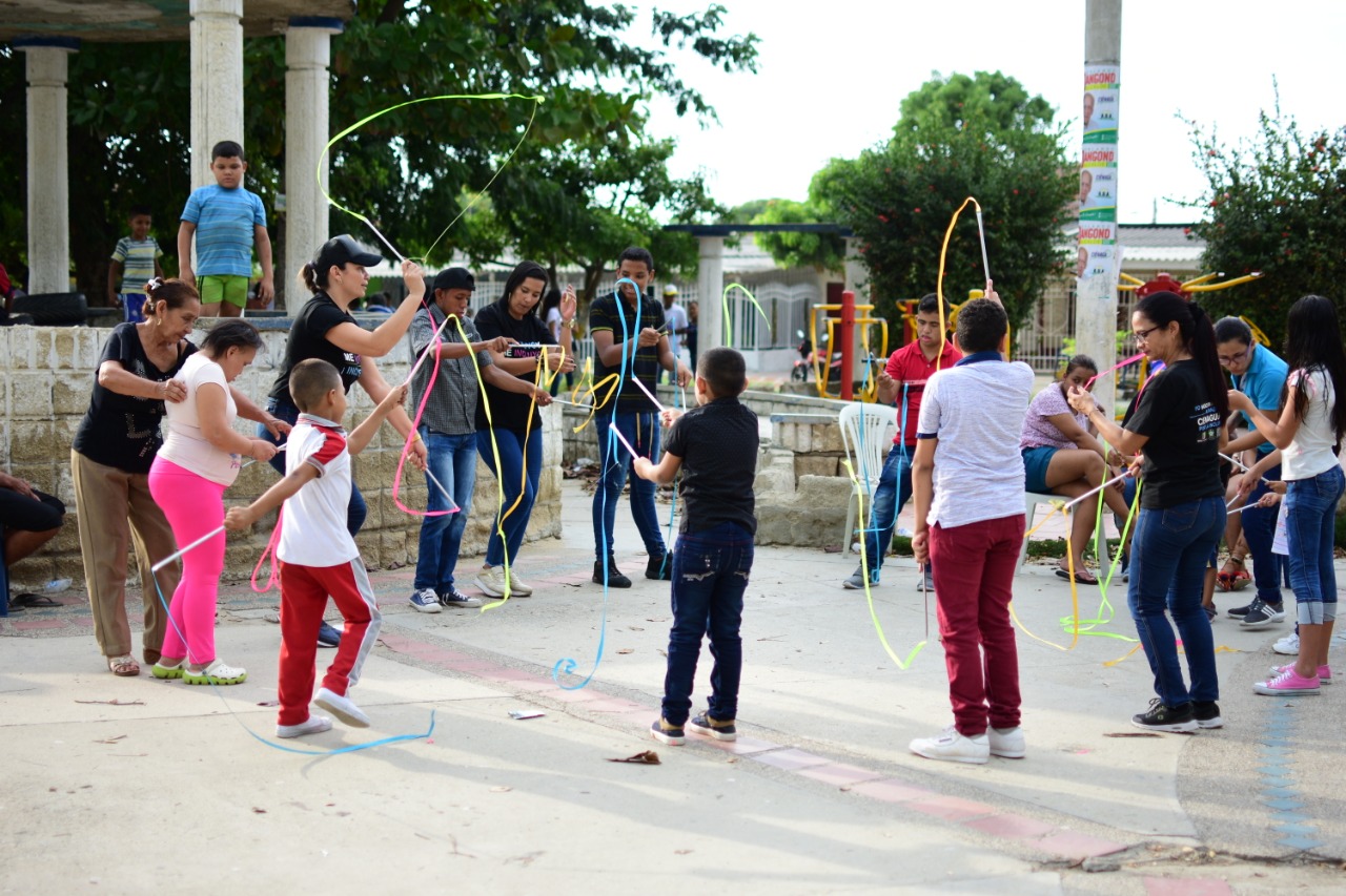 Talleres ludo formativo danza con cintas