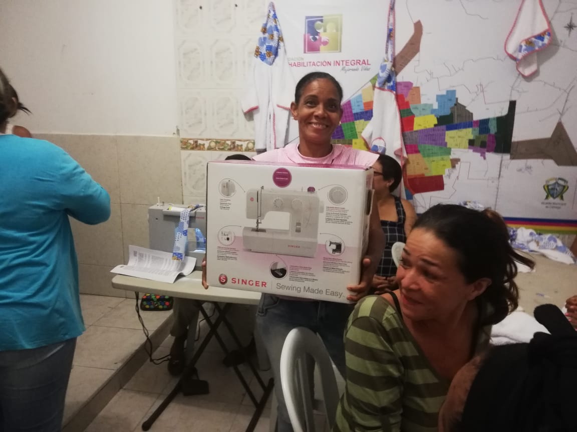 entrega de insumos a ideas de negocios
