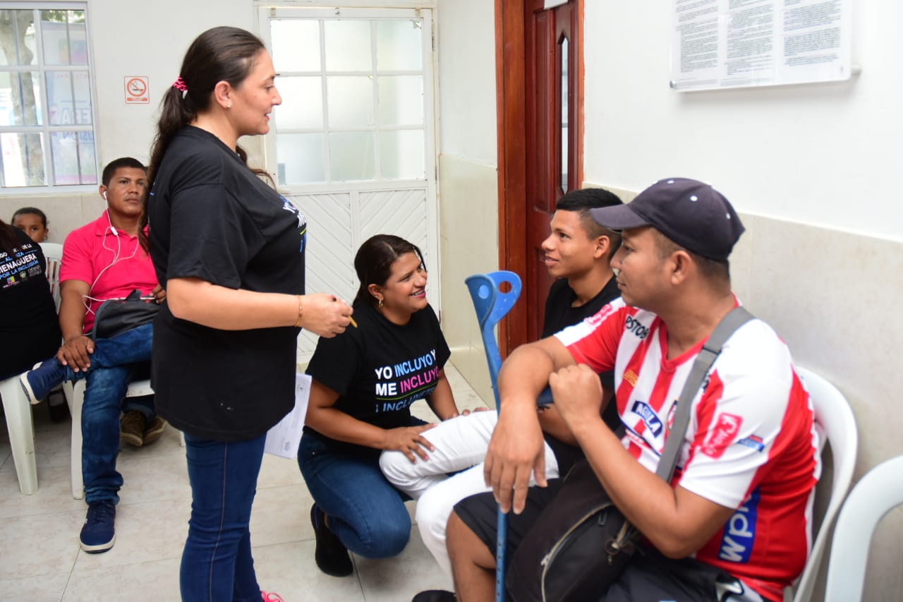 Jornada de salud dirigida a población con discapacidad
