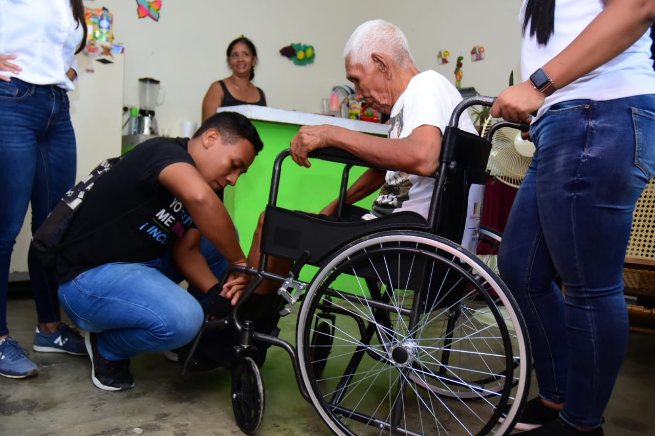 Entrega de productos de apoyo