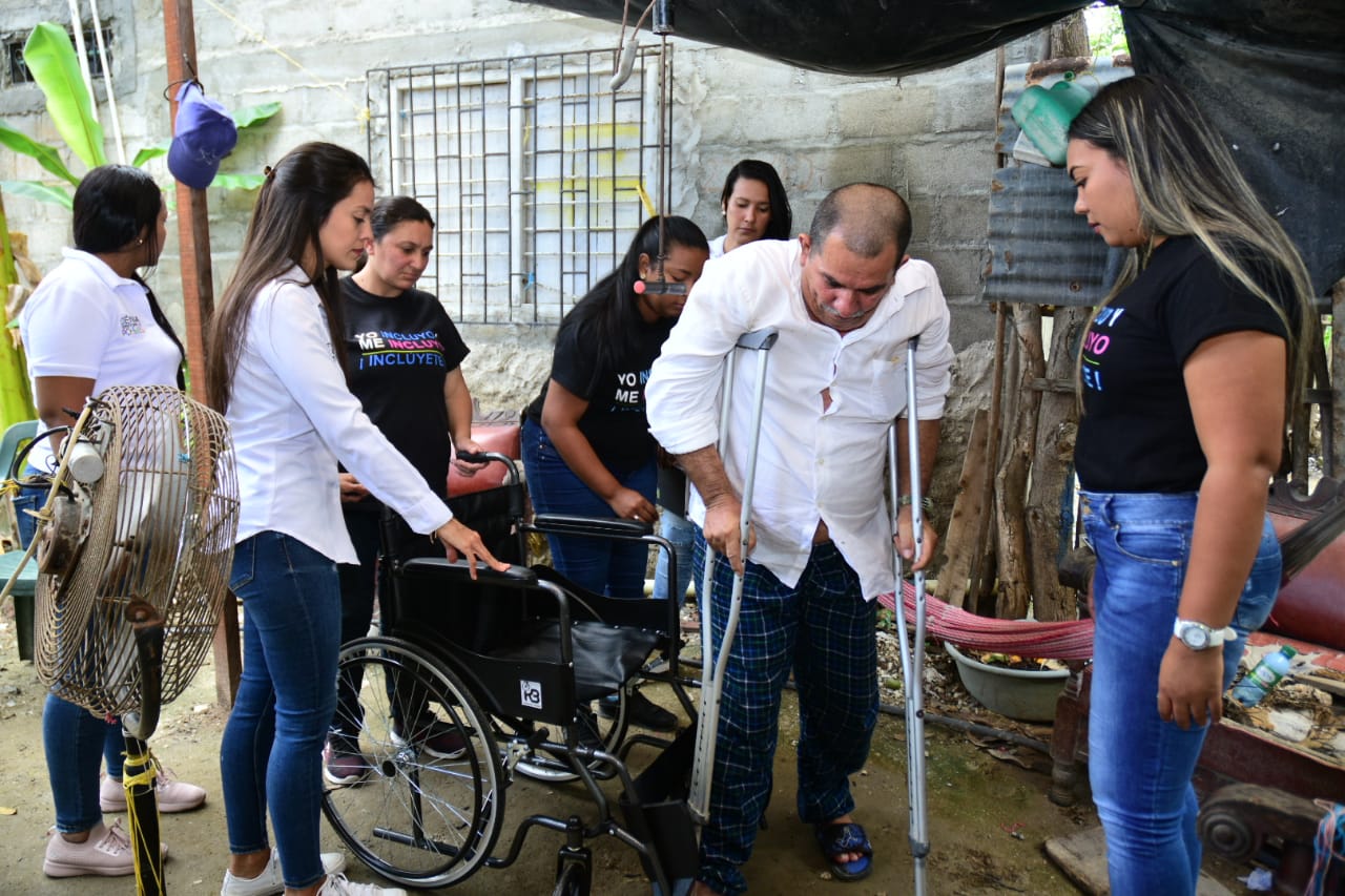 Entrega de productos de apoyo