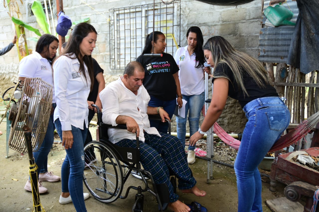 Entrega de productos de apoyo